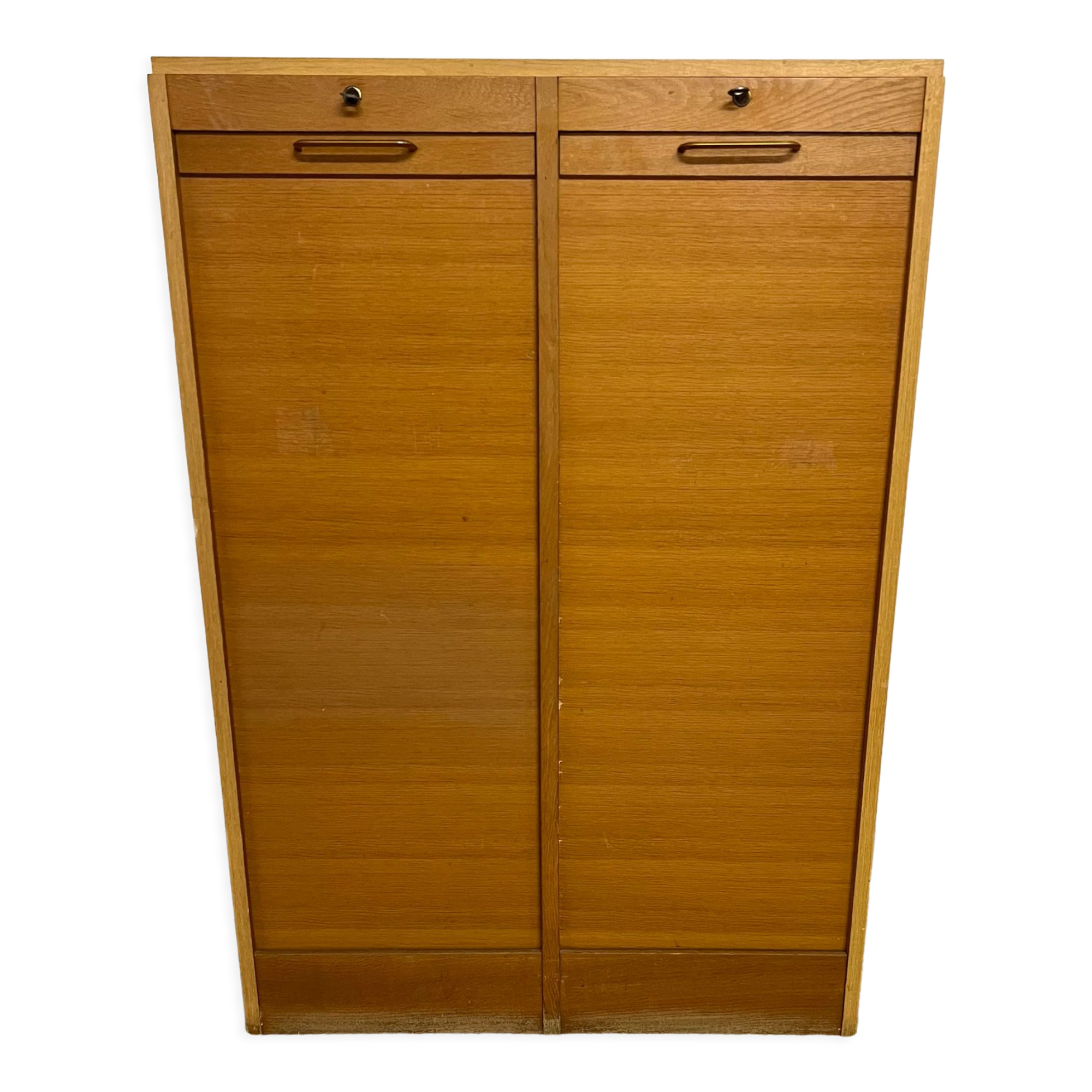 Double curtain binder