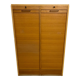 Double curtain binder