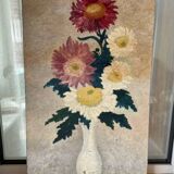 Peinture à l’huile fleurs