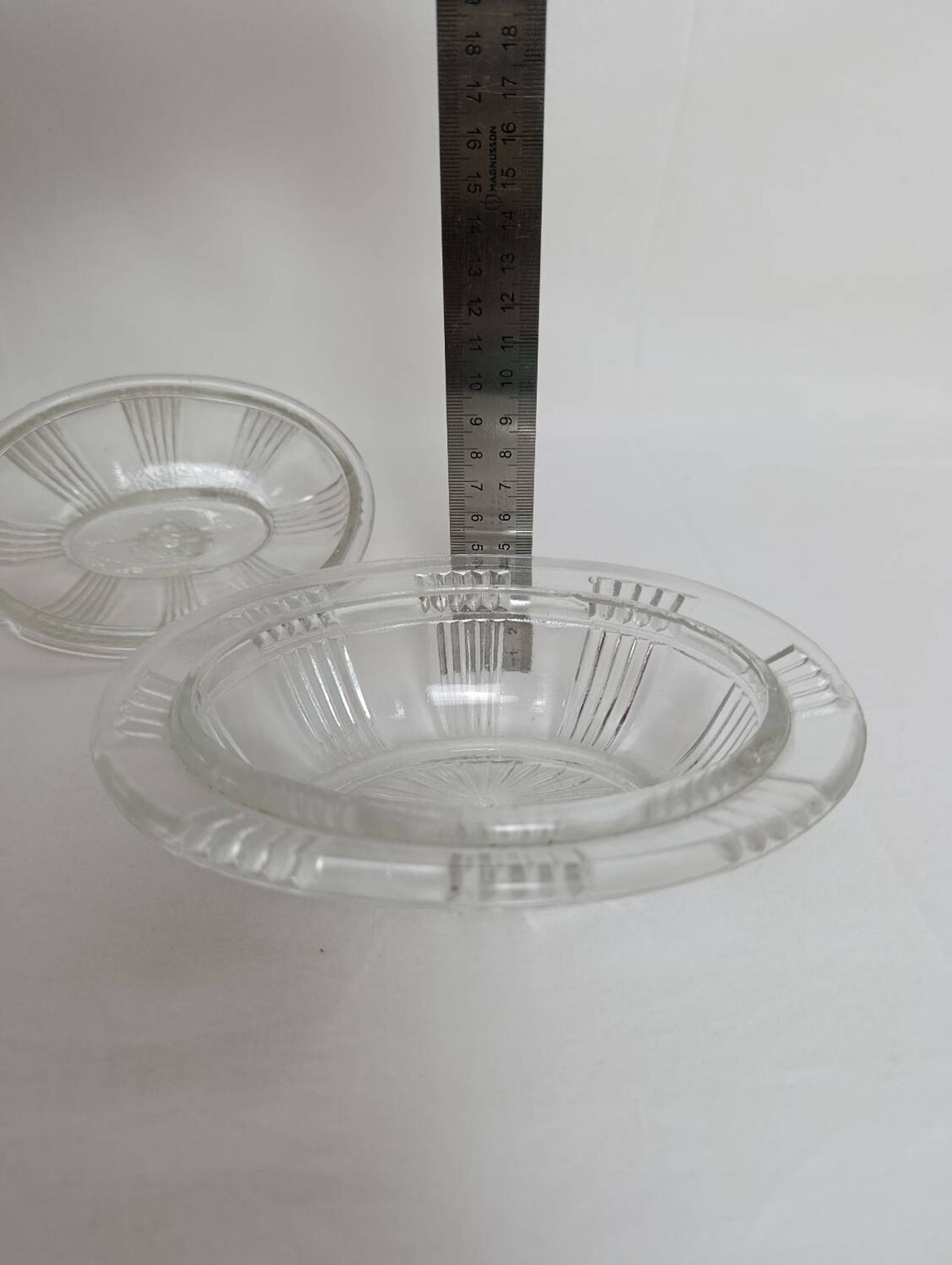Crystal sugar bowl