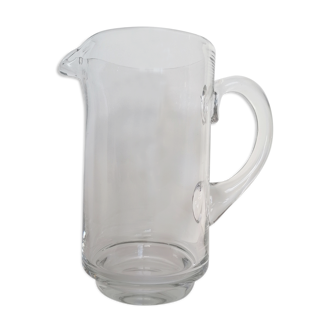 Handmade crystal pitcher
