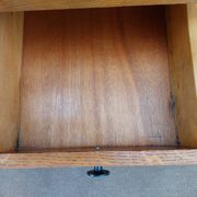 solid wood buffet, compass feet