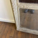 19th century trumeau - Romantic scene - 77cm x 160cm