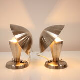 Bauhaus Table Chrome Lamps, 1930