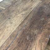 Farm table with its two benches
