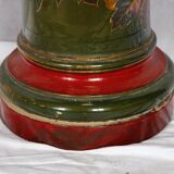 Truncated column / glazed terracotta harness, 20th century