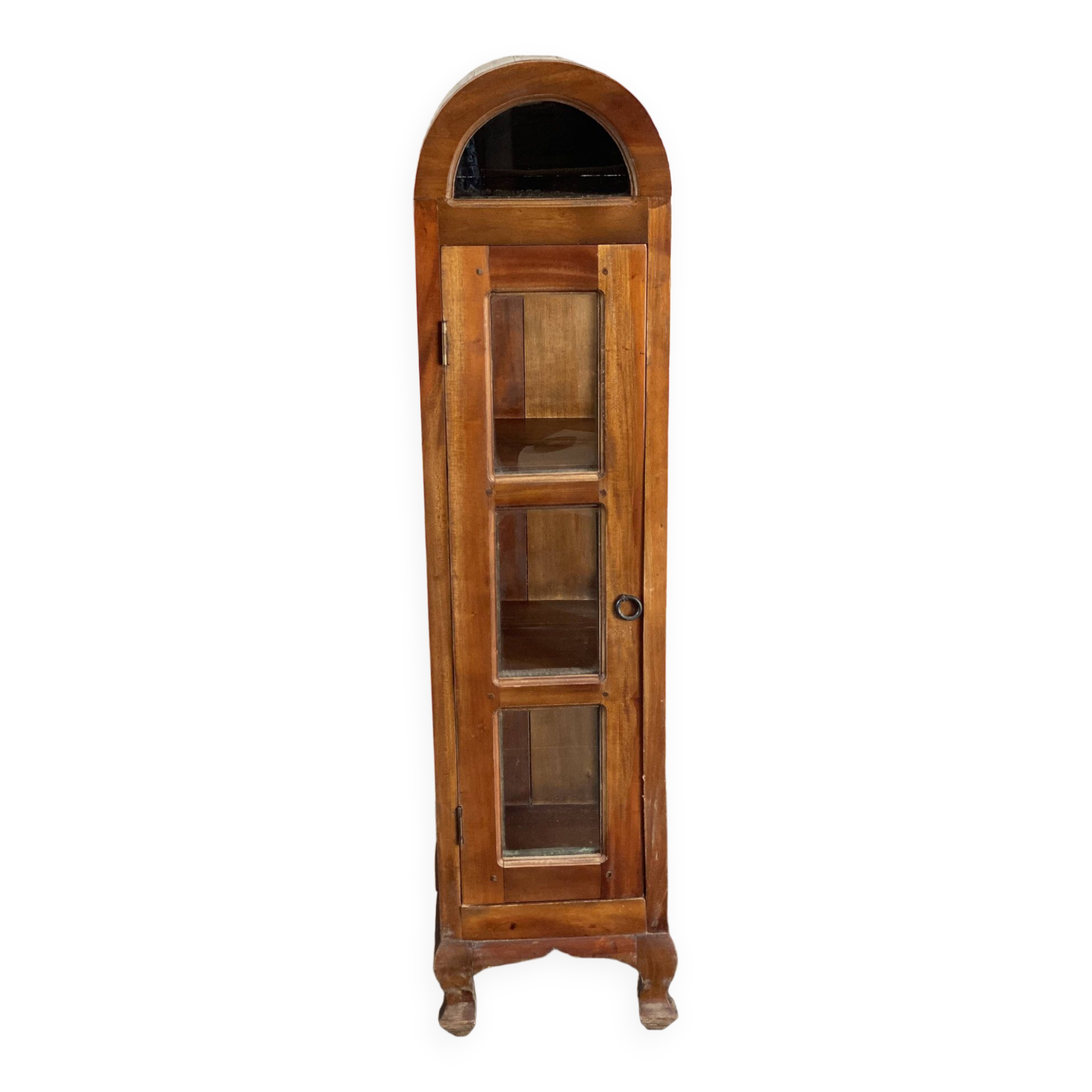 Vintage domed lighthouse curio cabinet