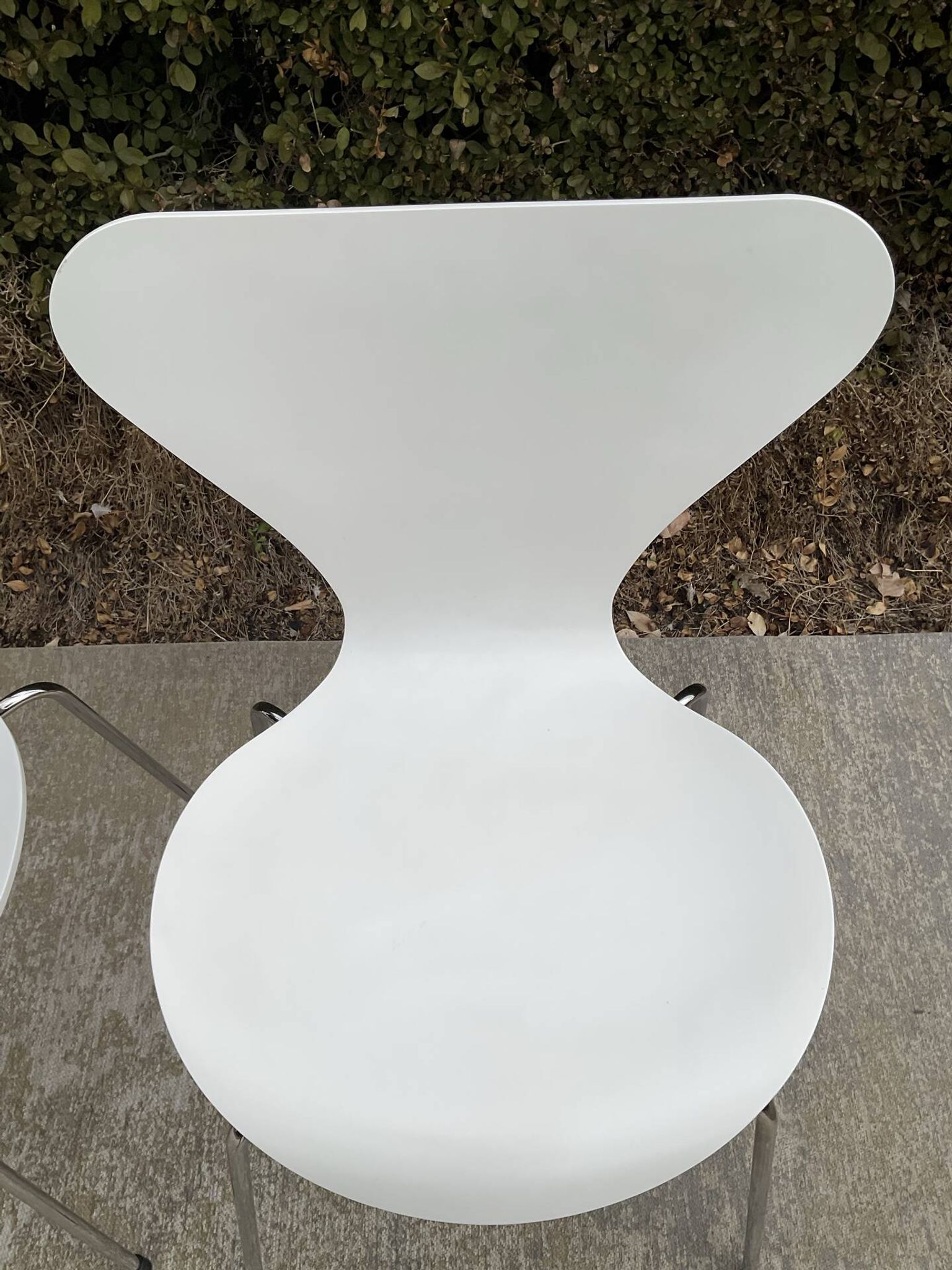 Set of 4 3107 chairs by Arne Jacobsen for Fritz Hansen