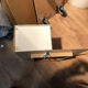Series of 10 white laqué metal wall light 1960s