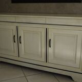 Cherry wood sideboard furniture professionally refurbished