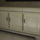 Buffet in cherry wood refurbished by a professional.