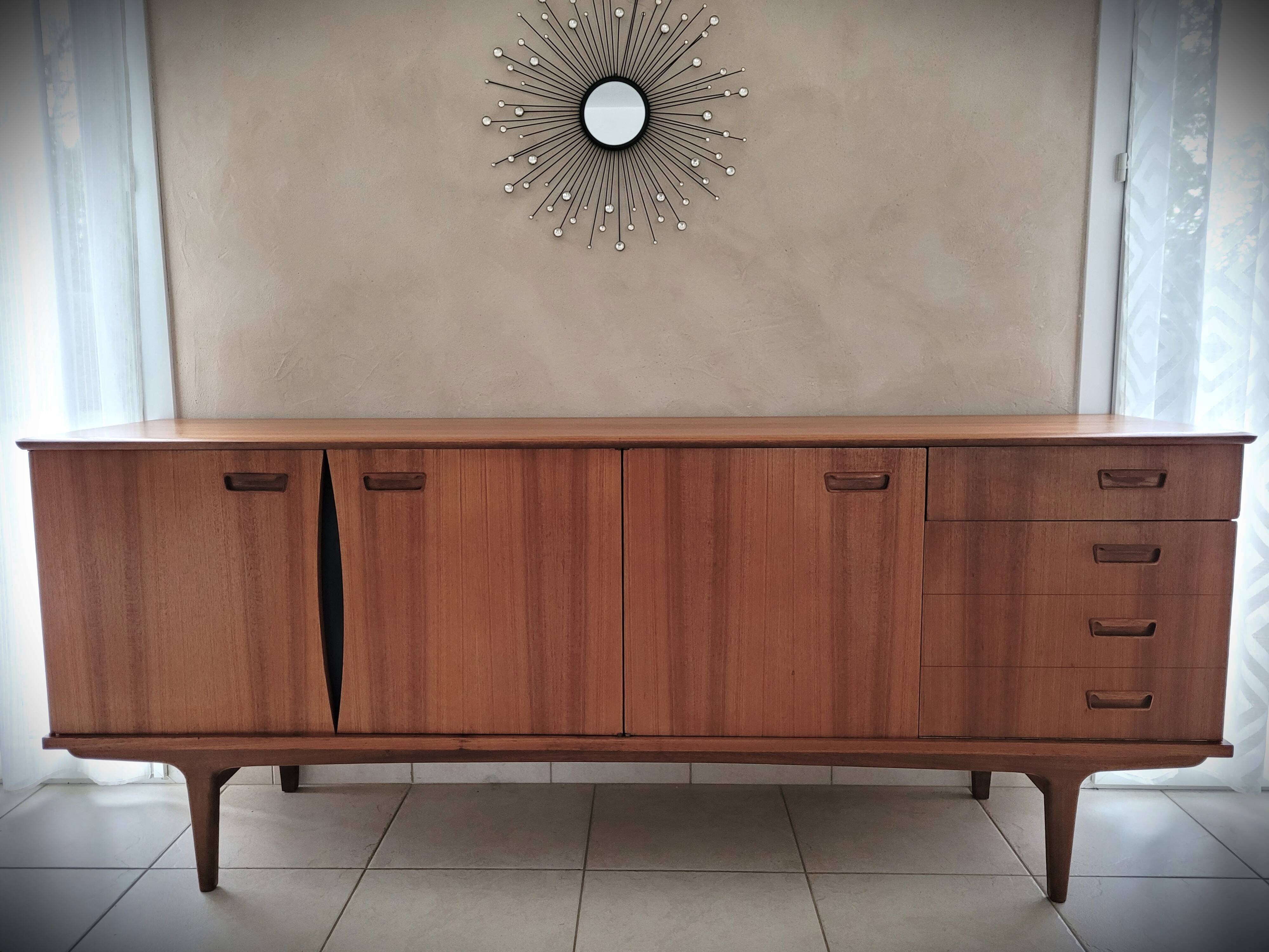 Scandinavian design teak sideboard LB France