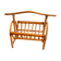 Vintage rattan magazine holder