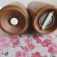 Teak salt and pepper shaker, Scandinavian style year 70s