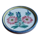 Saucer cup ramekin HB Quimper ceramic signed PF and numbered