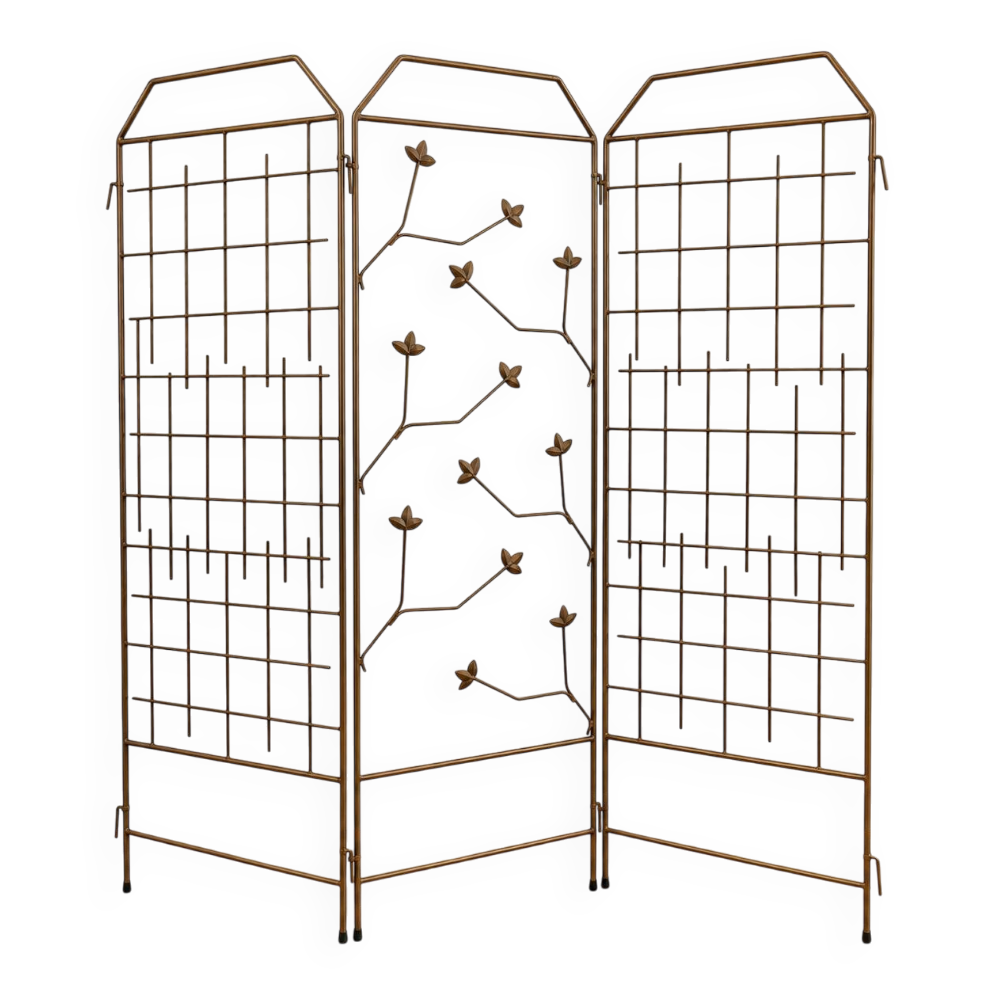 Antique wrought iron screen