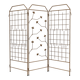 Antique wrought iron screen