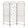 Antique wrought iron screen