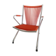 Children's armchair, folding, scoubidou and chrome, 1960
