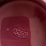 Set of 4 Apilco Bordeaux coffee cups