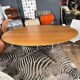 Florence Knoll Oval Desk Table for Knoll International circa 1980