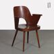 Wooden armchair by Lubomir Hofmann for Ton, 1960