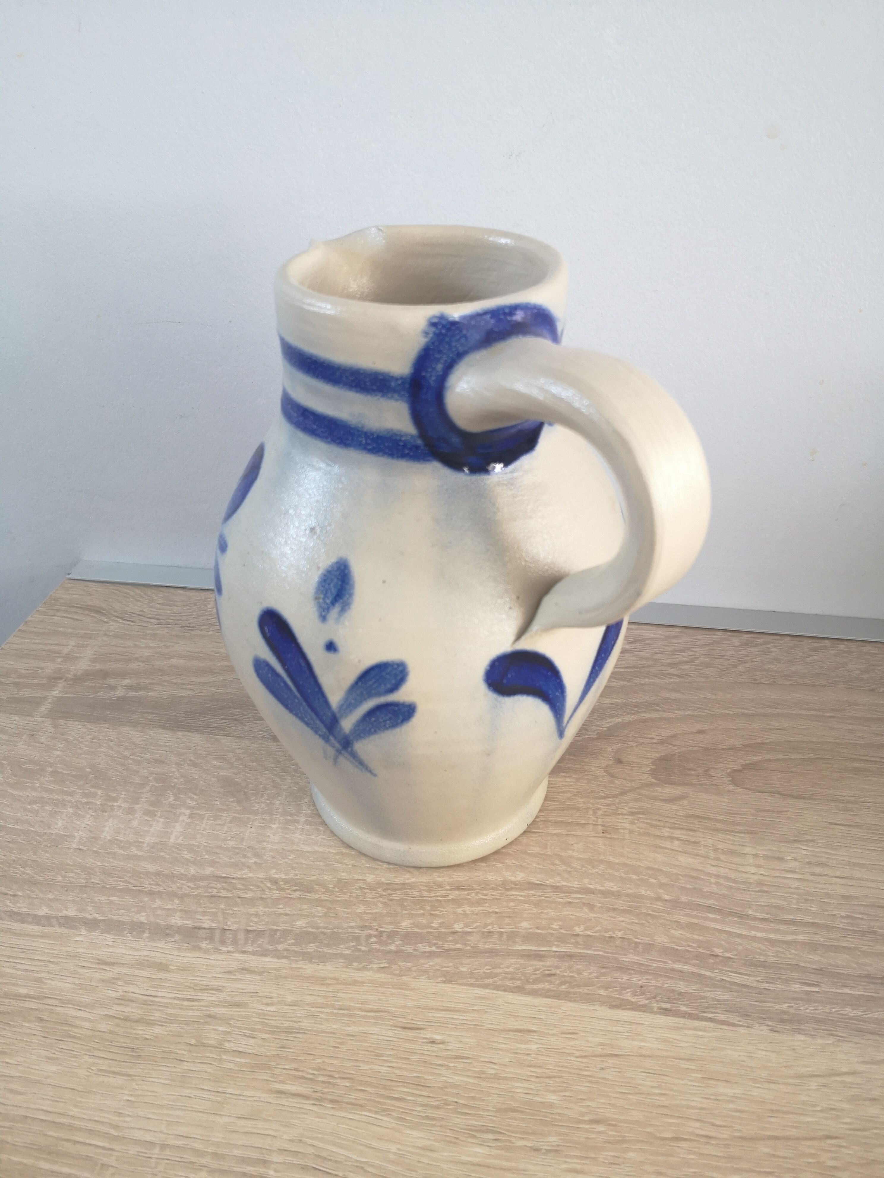 Former betschdorf salt sandstone pitcher