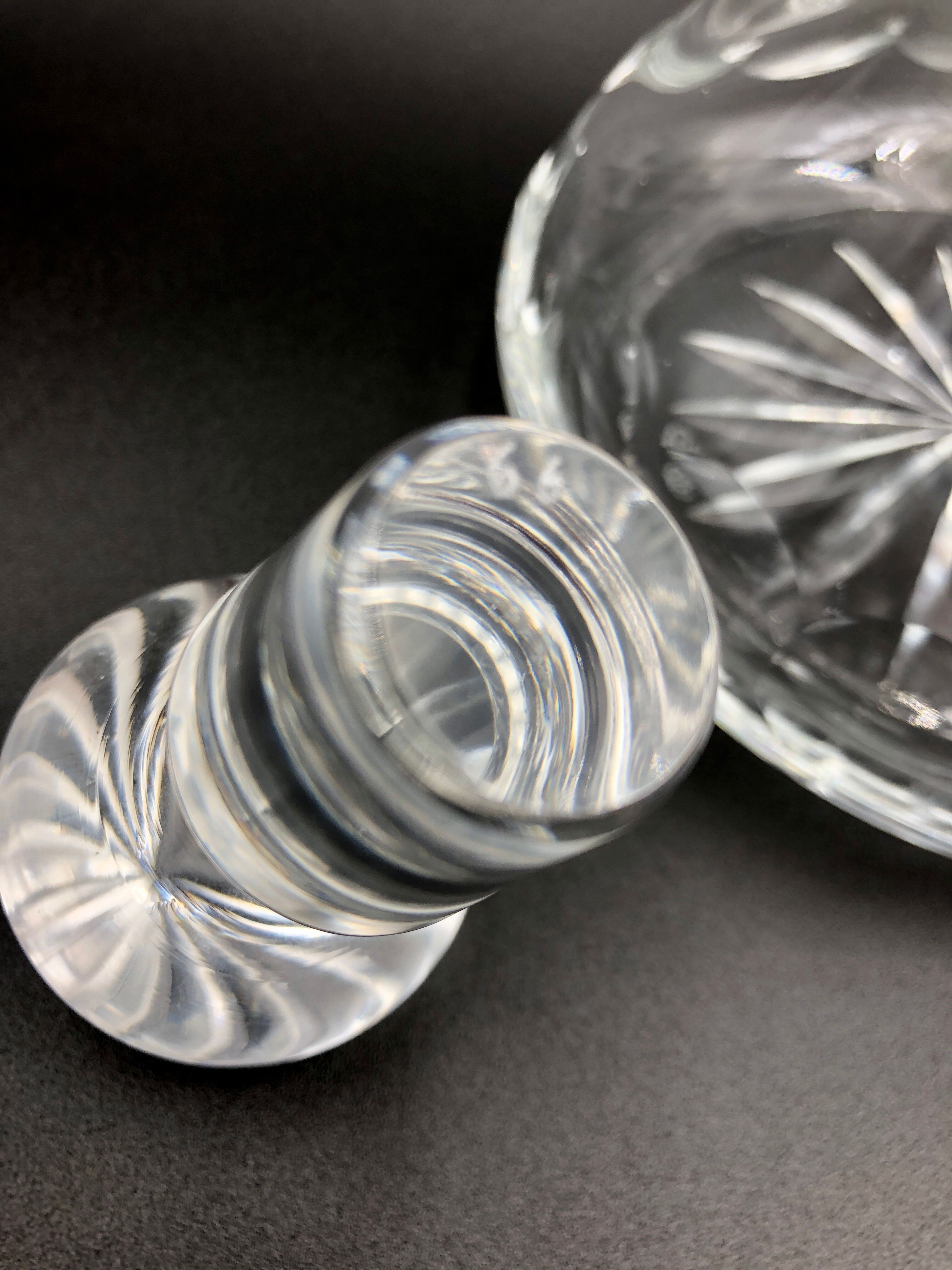 Crystal decanter Val Saint Lambert