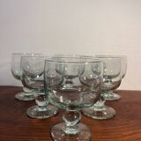 Coupe en verre bullé