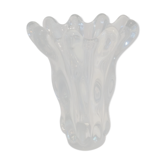 Crystal vase valves the chatel "giraffe head"