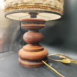 Seventies lamp 50 cm with original lampshade