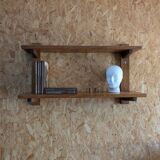 Oak wall shelf
