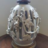 Langeais earthenware lamp base
