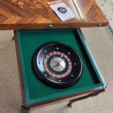 19th century floral marquetry games table
