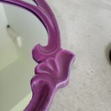 Bathroom set enamelled cast iron mirror door set