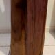 Chaise main (haute) bois exotique massif, vers 1970