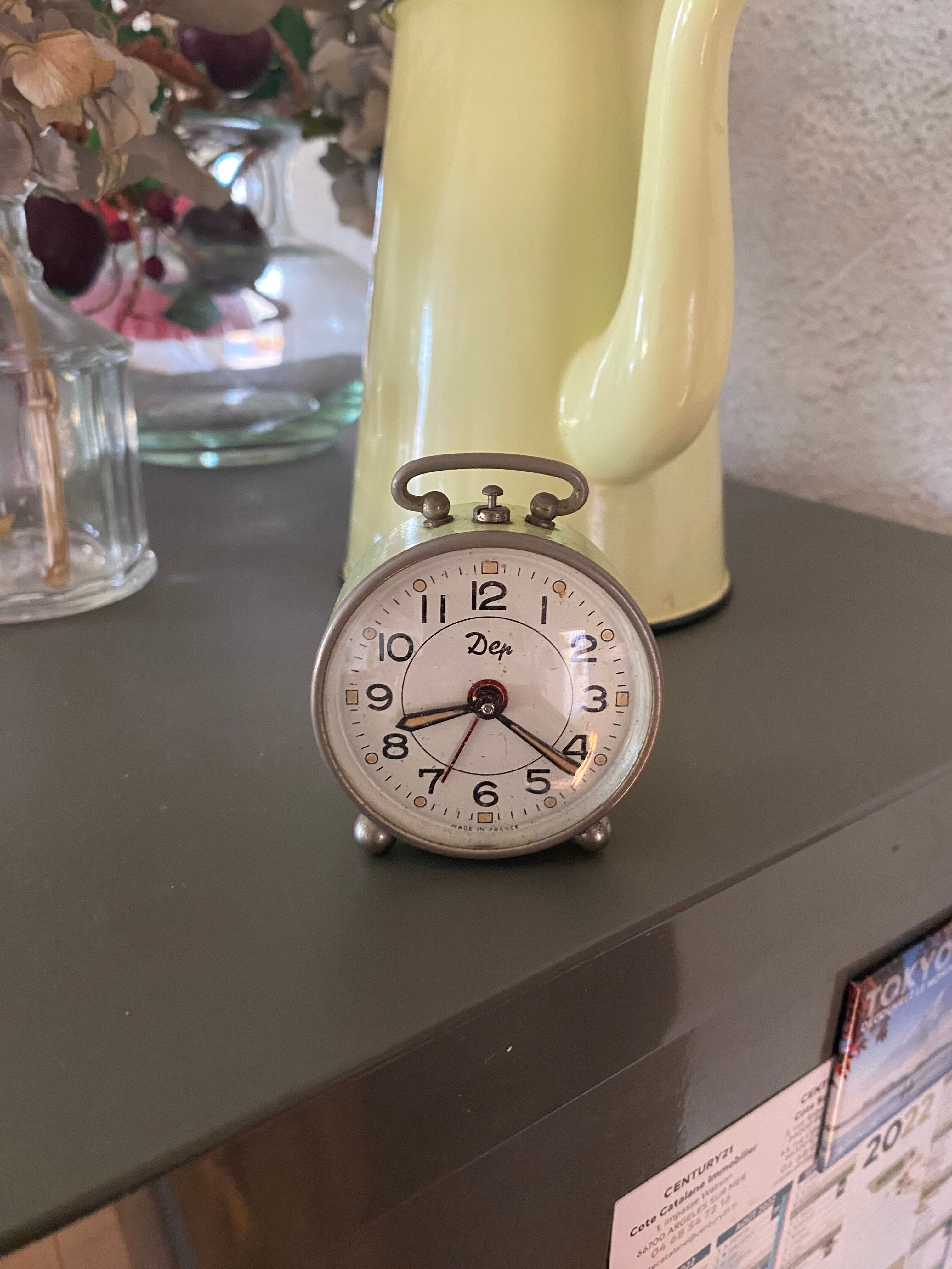 Old mechanical alarm clock Dep.