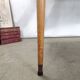Dining table light oak foot vintage compass