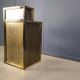 Vintage brass bar counter by Belgochrom, 1970s