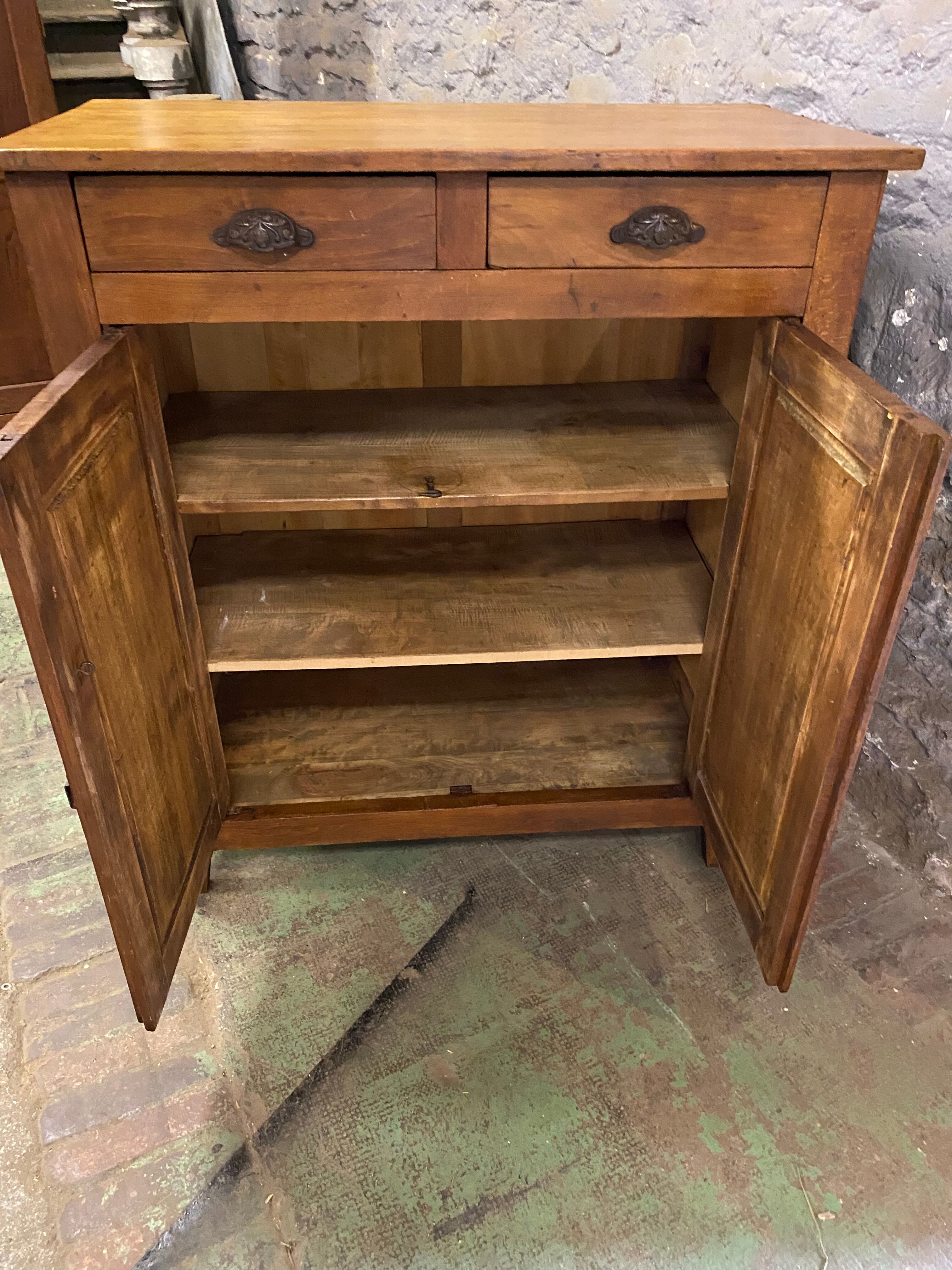 Vintage parisian buffet solid wood