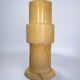 Alabaster stepped circular table lamp, Spain, 1970s