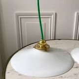 Suspension in smooth opaline green thread early twentieth century