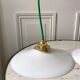 Suspension in smooth opaline green thread early twentieth century