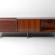 Rare mid-century sideboard bar unit in teak by Belform, 1960