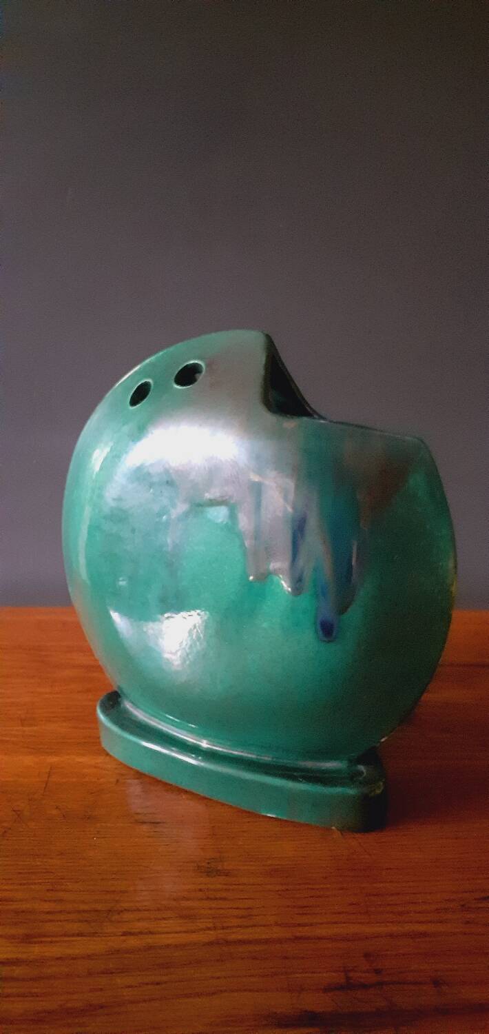 Free-form ceramic vase from the 50s