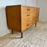 Oak chest of drawers, Denmark 1960