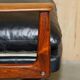 Executive office chair model 419 Arne Vodder for Sibast in hardwood and leather.