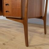 Teak Desk by Svend Åge Madsen for H.P. Hansen, 1960s