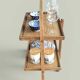 Silent servant, solid wood - Late 19th century - Minimalist side table