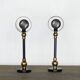 2 wall lights in the style of Gino Sarfatti for Arteluce, 1950s.